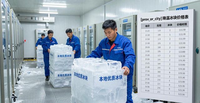舟山降温冰块多少钱一吨？本地制冰厂报价来了